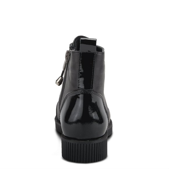 SPRING STEP JULIEN BOOTS BLACK PATENT - Picture 4 of 10